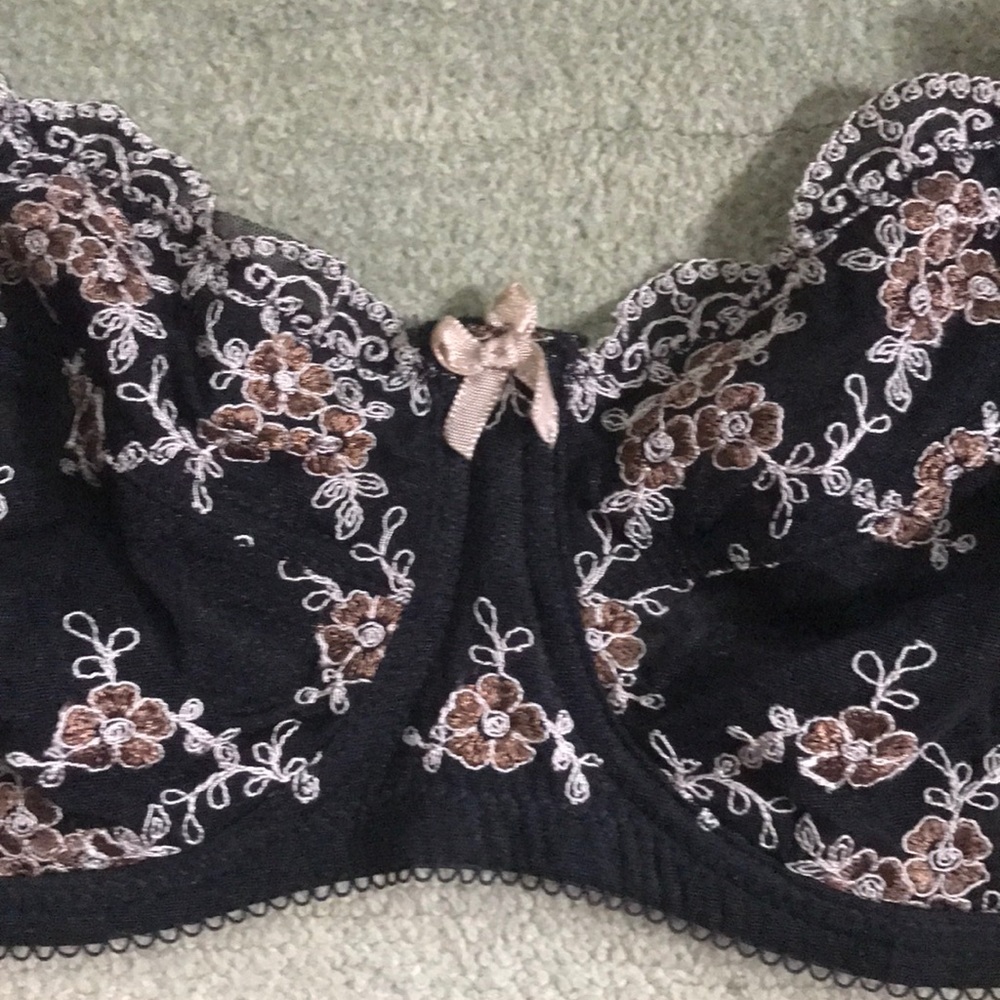 Blush Liberty black bra 36E